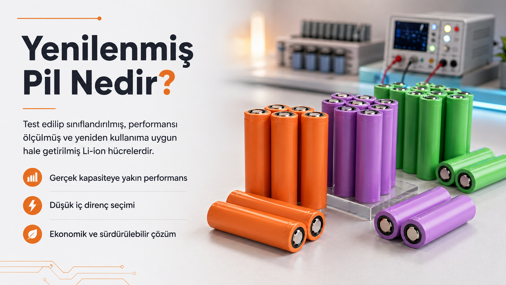 Yenilenmiş Pil ve Batarya Yenileme