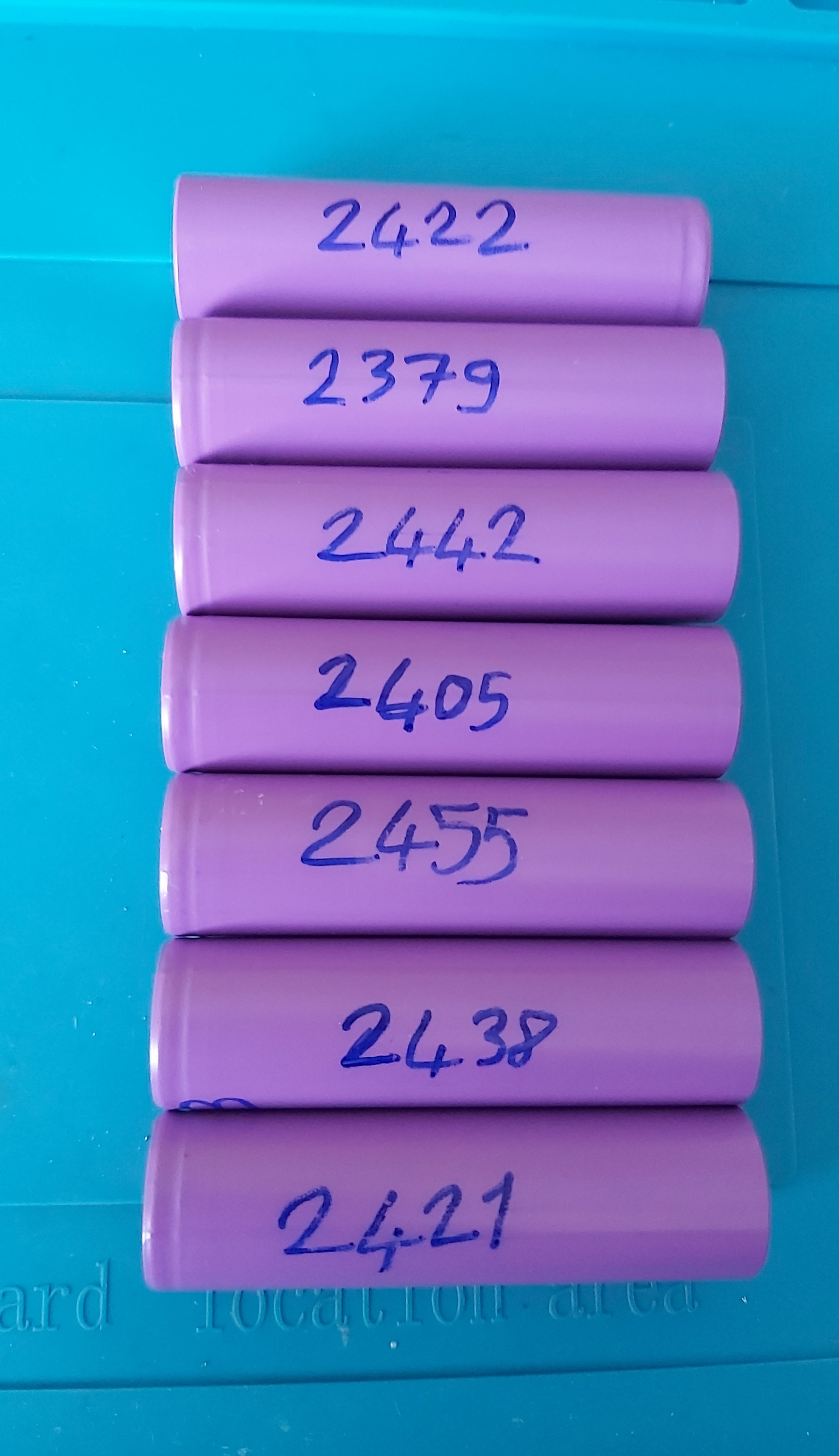 7 Adet 18650 Li-ion Şarjlı Pil (Yenilenmiş)