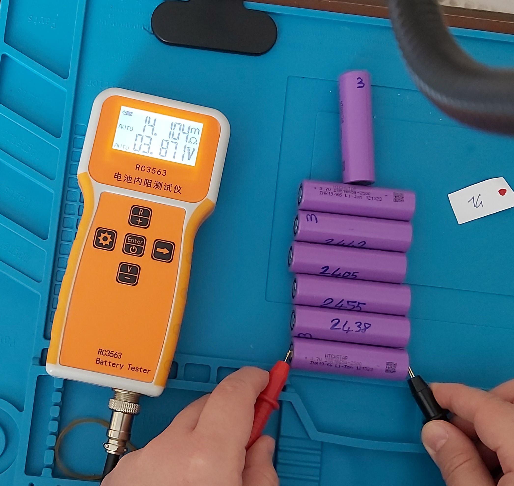 7 Adet 18650 Li-ion Şarjlı Pil (Yenilenmiş)