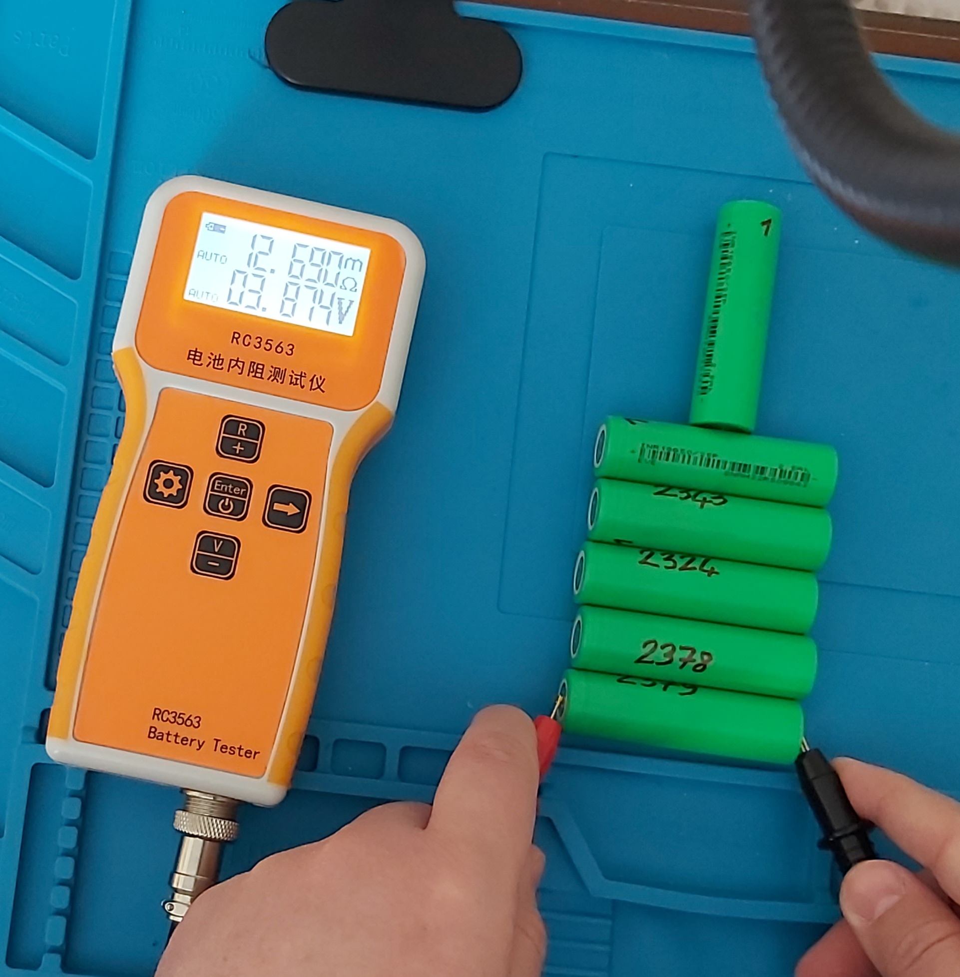 6 Adet EVE 25P 18650 Li-ion Şarjlı Pil