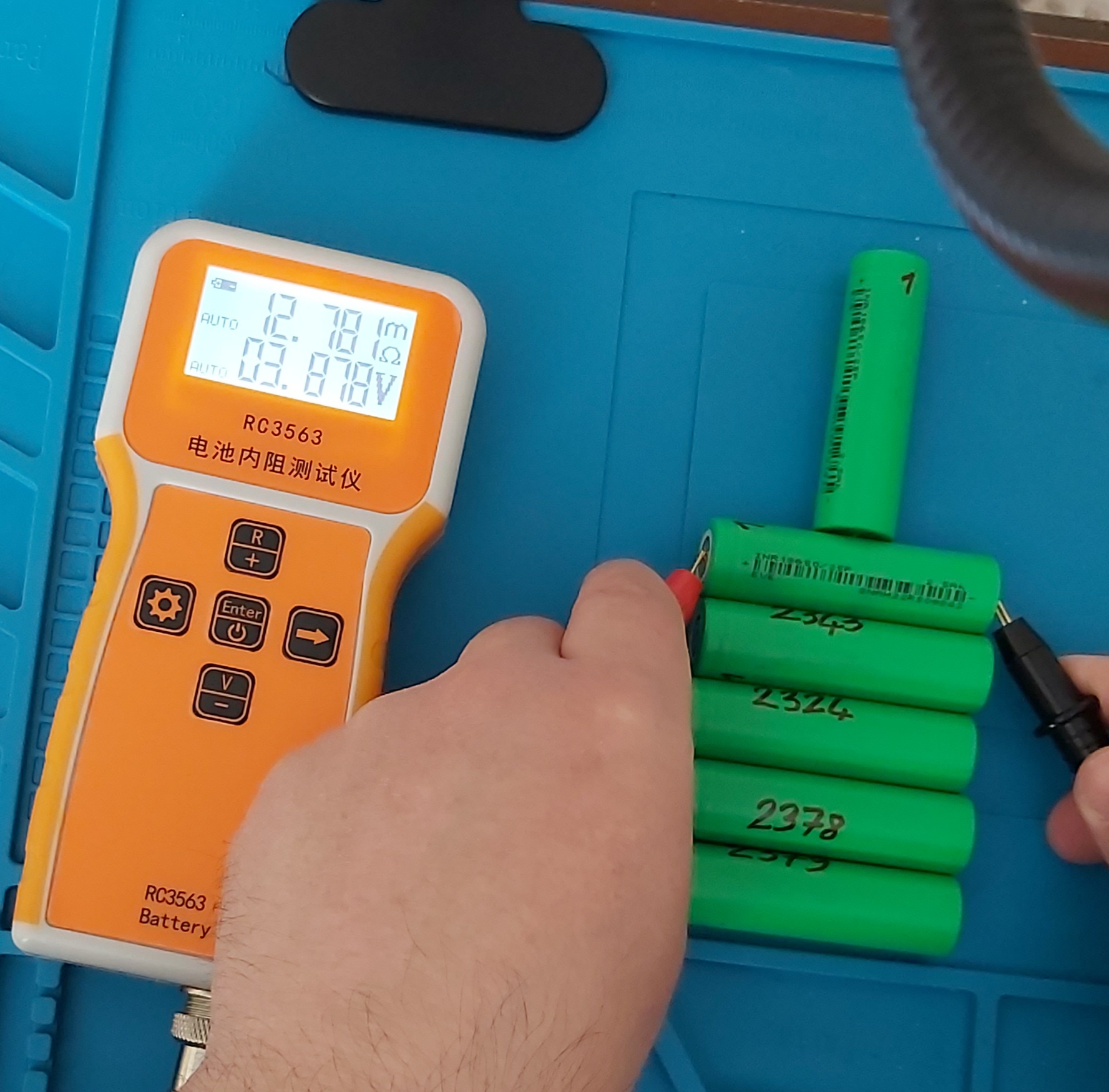 6 Adet EVE 25P 18650 Li-ion Şarjlı Pil